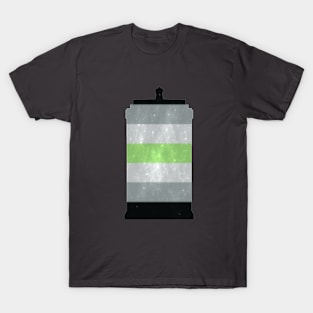 Agender Pride TARDIS T-Shirt